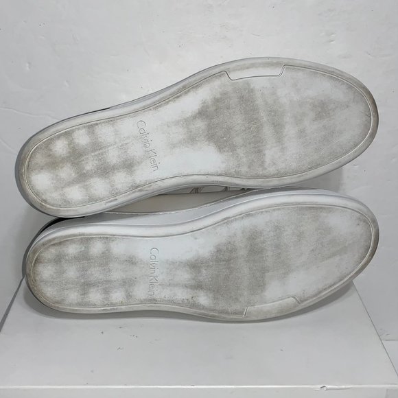 Calvin Klein White Sneakers Mens Size 8US - Picture 8 of 8